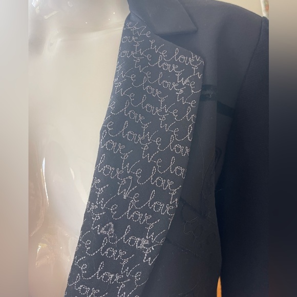 Desigual “we love” black blazer - Picture 4 of 10